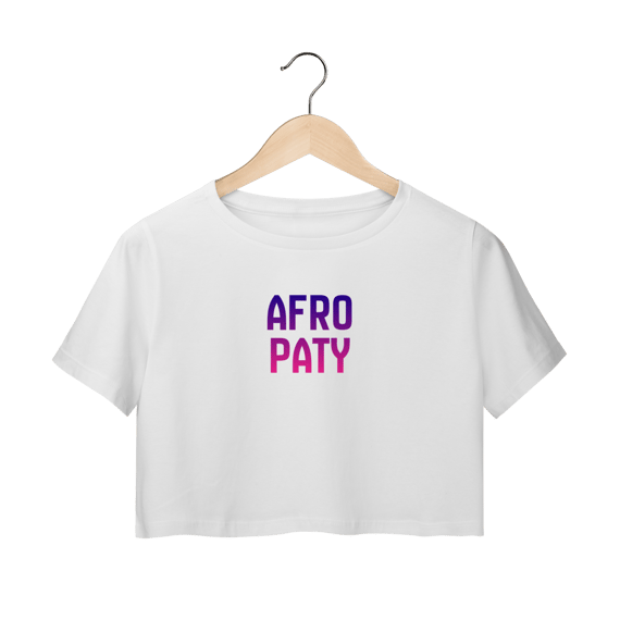 Cropped Afro Paty- Branco