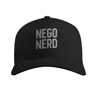 Nome do produtoBoné Nego Nerd- Preto