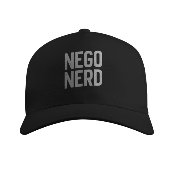 Boné Nego Nerd- Preto