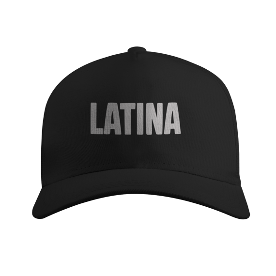 Boné Latina- Preto.