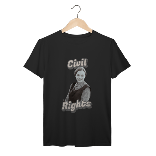 Nome do produtoT-shirt Civil Rights Rosa- Preta