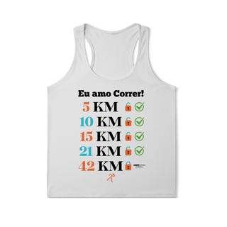 Nome do produto Amo Correr - 21 KM (Regata Fem) Sports