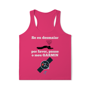 Nome do produto Pause o meu Garmin (regata Fem.)