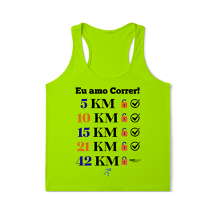 Nome do produto Amo Correr - 21 KM (Regata Fem) Sports