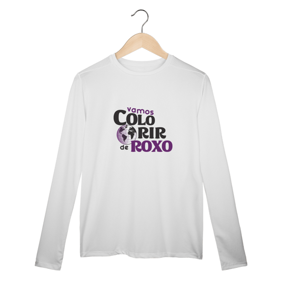 Manga Longa UV Colorir