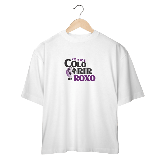 Camiseta Oversized Colorir
