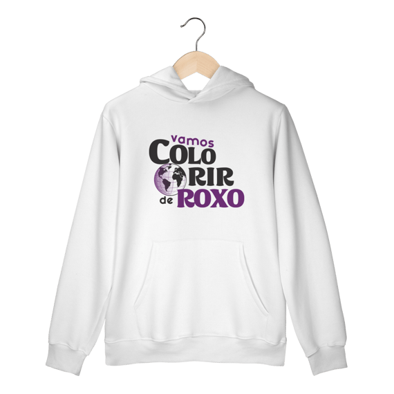 Moletom Canguru Colorir