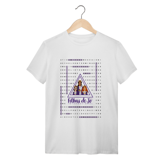 Camiseta Caça-Palavras