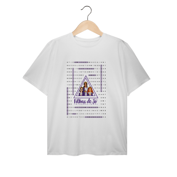 Camiseta Plus Size Caça-Palavras