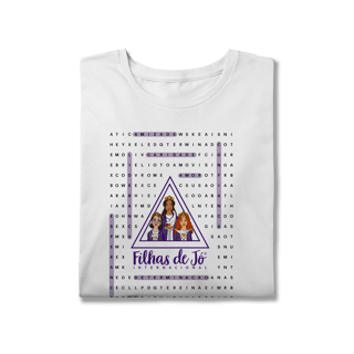 Nome do produto Camiseta Plus Size Caça-Palavras