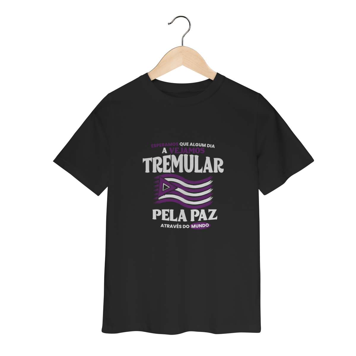 Nome do produto: Camiseta Infantil Bandeira