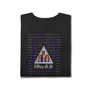 Nome do produto Camiseta Plus Size Caça-Palavras