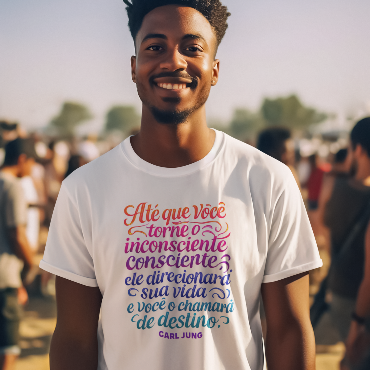 Nome do produto: T-Shirt Classic - Carl Jung