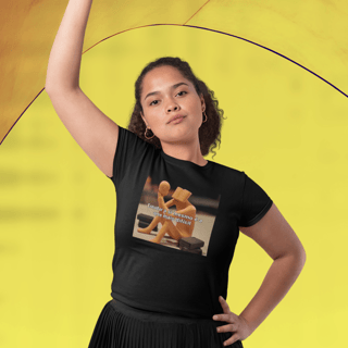 Camiseta Cropped - ESTUDAR A SI MESMO É A ARTE MAIS DIFÍCIL