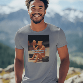Nome do produto T-Shirt Quality - ESTUDAR A SI MESMO É A ARTE MAIS DIFÍCIL