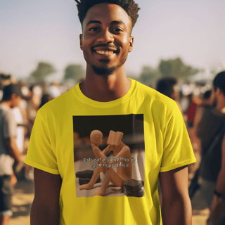 Nome do produto T-Shirt Quality - ESTUDAR A SI MESMO É A ARTE MAIS DIFÍCIL