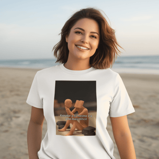 Nome do produto T-Shirt Quality - ESTUDAR A SI MESMO É A ARTE MAIS DIFÍCIL