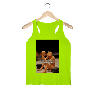 Regata Fem Sportv Dry UV - ESTUDAR A SI MESMO É A ARTE MAIS DIFÍCIL