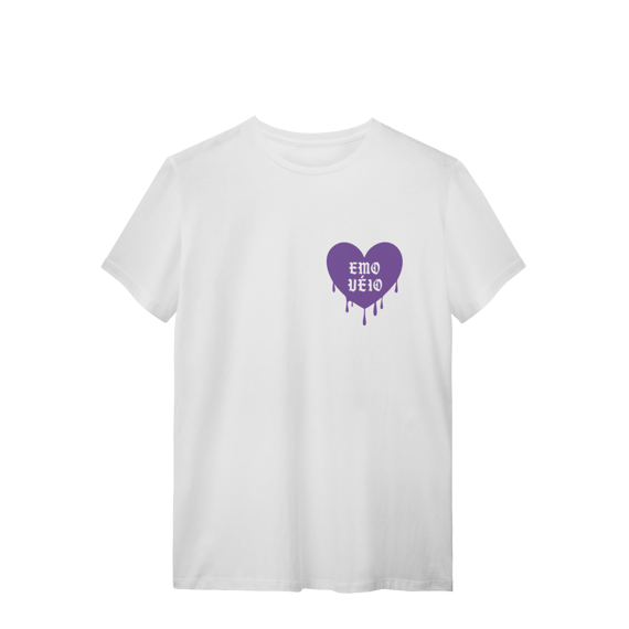 Camiseta Emo Véio Roxo