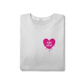 Nome do produto Camiseta Emo Véio Rosa