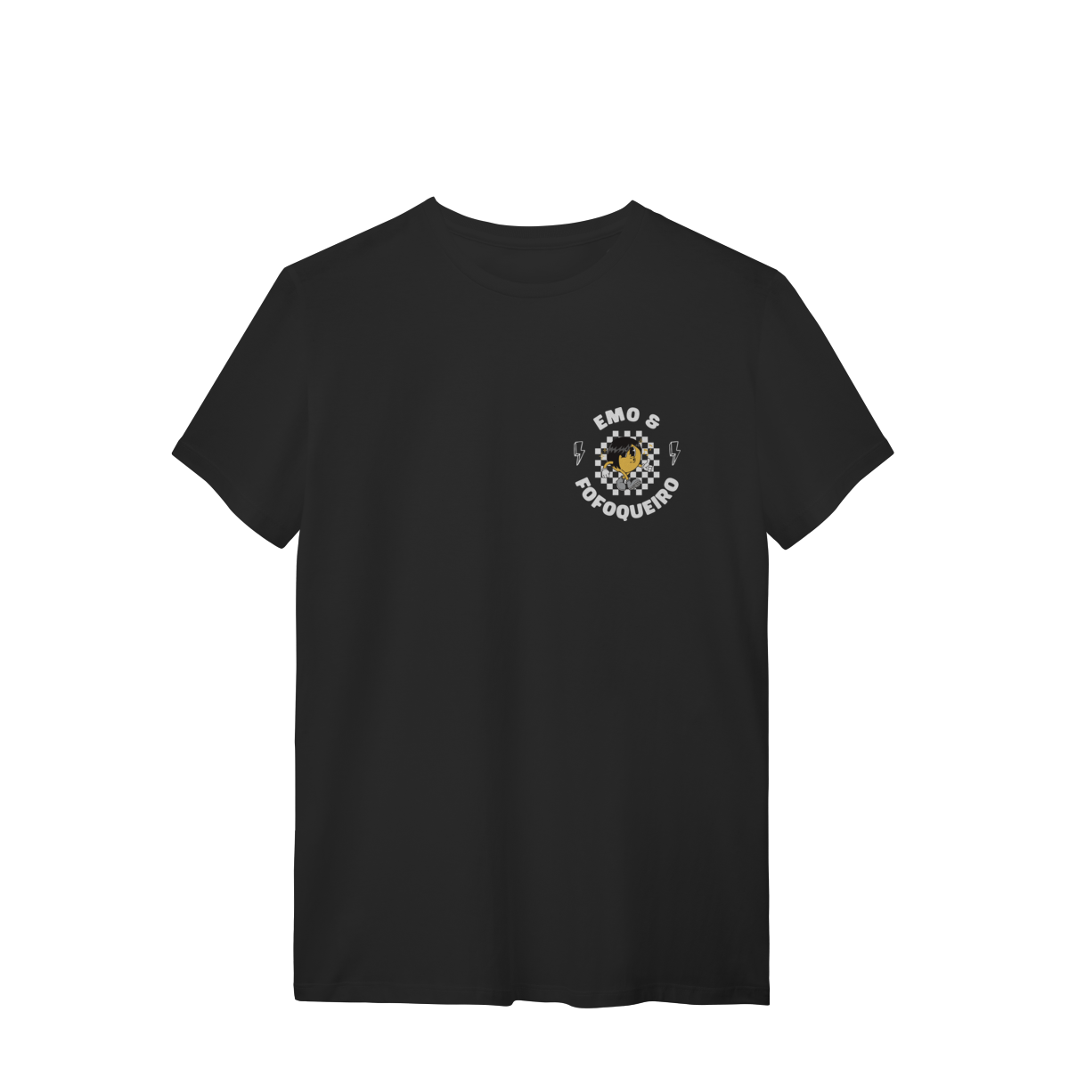 Nome do produto: Camiseta Emo & Fofoqueiro