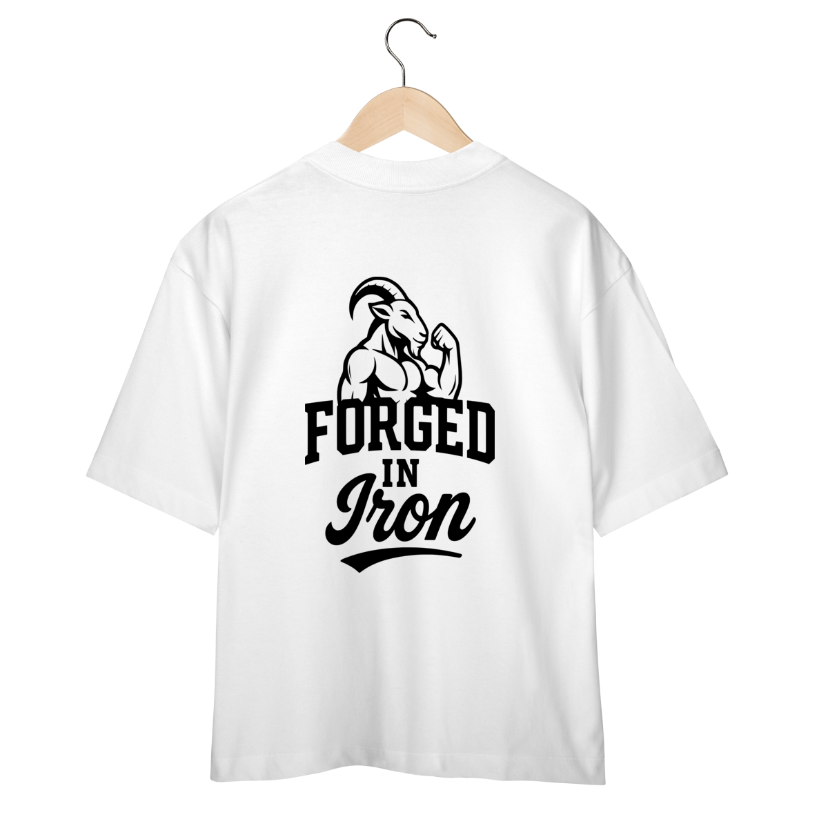 Nome do produto: Oversized Forged in Iron Branca