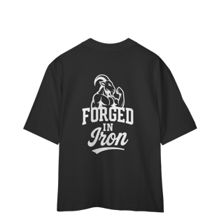 Nome do produto Oversized forged in iron preta