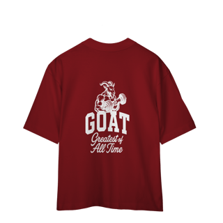 Nome do produto Oversized GOAT Greatest Of All Time