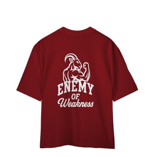 Nome do produto Oversized Enemy of Weakness