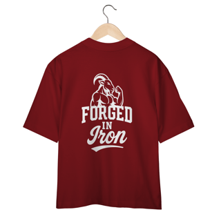 Nome do produto Oversized forged in iron preta