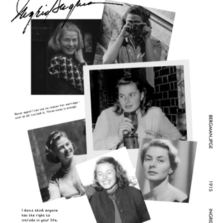 Nome do produto Camiseta Ingrid Bergman