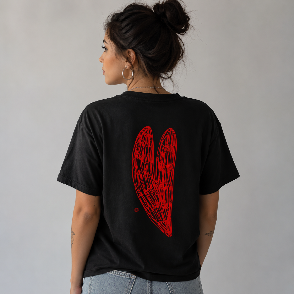 Camiseta Freedom Heart — Vista o que você sente. Sem precisar dizer.