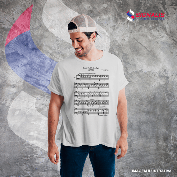 Camiseta Quality Sonata ao Luar