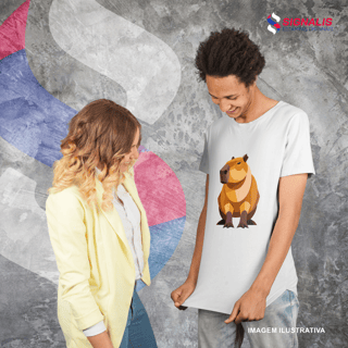 Nome do produto Camiseta Quality Capivara Colors