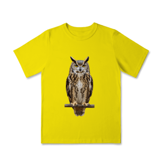 Nome do produto Camiseta Infantil Coruja Colors