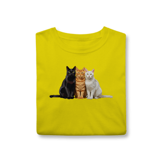 Nome do produto Camiseta Gato Colors