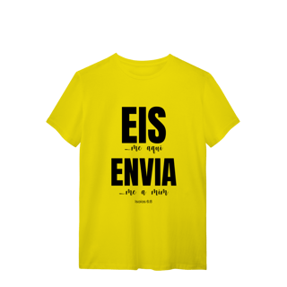Nome do produto Camiseta Quality Eis-me aqui