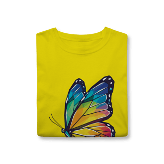 Nome do produto Camiseta Borboleta Colors