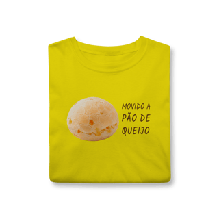 Nome do produto Camiseta Movido Pão de Queijo