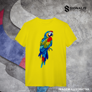 Nome do produto Camiseta Quality Arara Colors