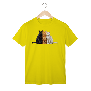 Nome do produto Camiseta Gato Colors