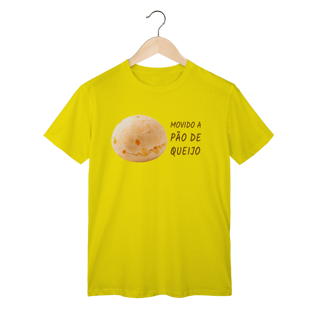 Nome do produto Camiseta Movido Pão de Queijo