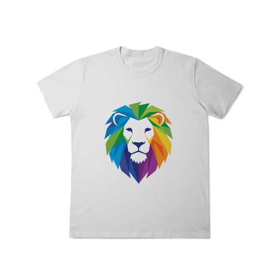 Camiseta Leão Colors