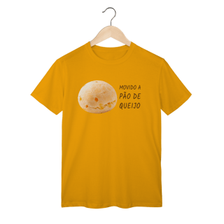 Nome do produto Camiseta Movido Pão de Queijo