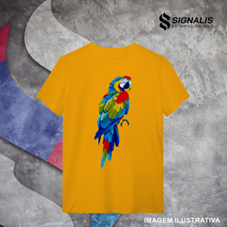 Nome do produto Camiseta Quality Arara Colors