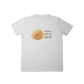 Nome do produto Camiseta Movido Pão de Queijo