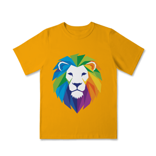 Nome do produto Camiseta Infantil Leão Colors