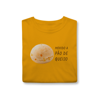 Nome do produto Camiseta Movido Pão de Queijo