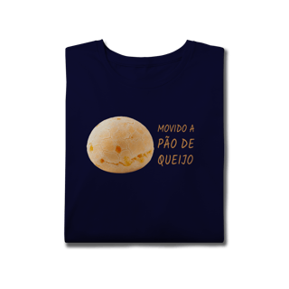 Nome do produto Camiseta Plus Size Movido a Pão de Queijo