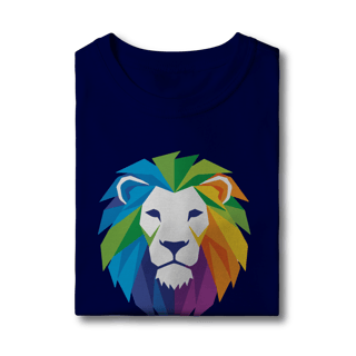 Nome do produto Camiseta Infantil Leão Colors